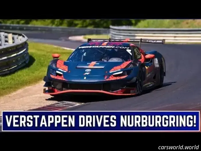 Макса Ферстаппена заметили на Нюрбургринге, когда он тестировал автомобиль Ferrari GT3 под вымышленным именем