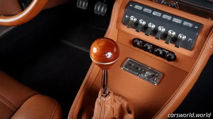This exceptionally rare Italian muscle car is powered by a V8 from a Pontiac G8.