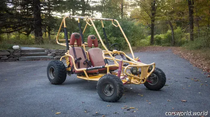 I Finally Acquired My Dream Car from Middle School: A Two-Seat Go-Kart