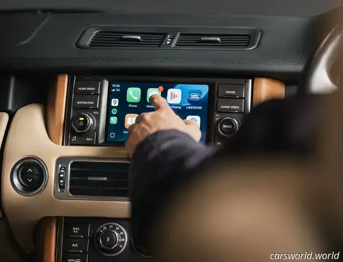 La actualización oficial de Apple CarPlay para Range Rover 2010 es un Recordatorio de Lo Que hemos Perdido