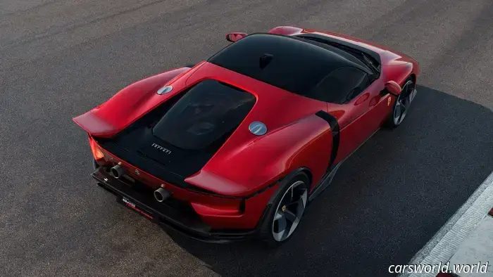 Ferrari Testarossa возвращается с 1 036 л. с. и задним антикрылом из 70‑х годов