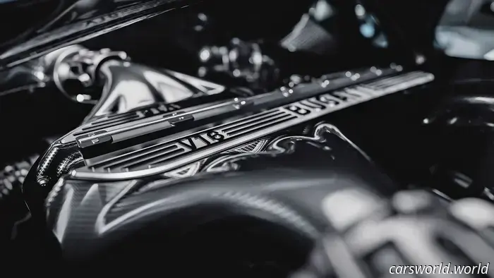 Listen to the V16 Bugatti Tourbillon Sing Uniquely.