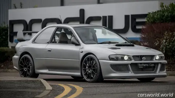 This could be your sole opportunity to own one of the 25 Prodrive-built Subaru 22B models.