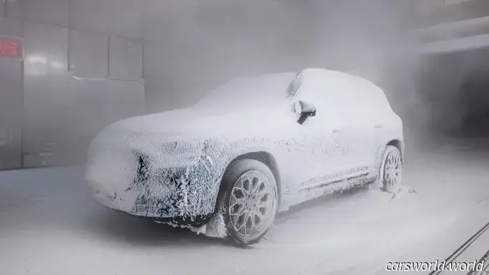 The compact Mercedes-Benz GLB is set to feature an impressive array of screens.