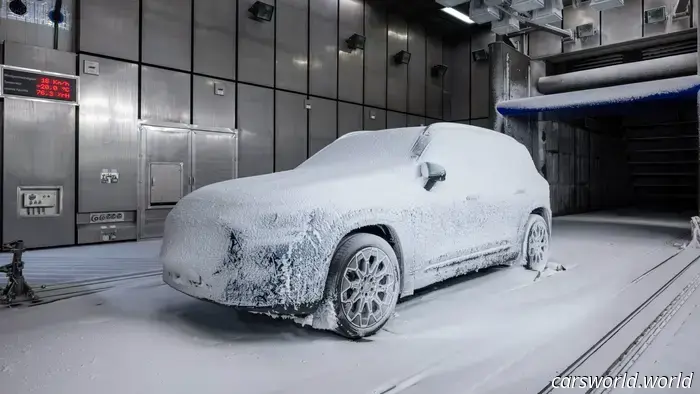 The compact Mercedes-Benz GLB is set to feature an impressive array of screens.