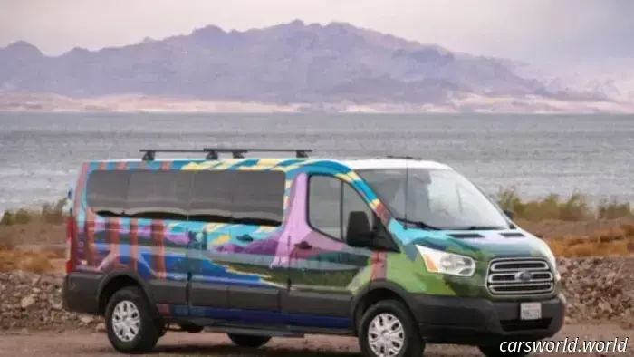 A discontinued camper rental business is liquidating its entire inventory of custom vans.
