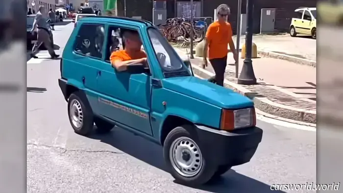 The Uncomfortably Slim Fiat Panda Build Leaves Us Both Impressed and Uneasy