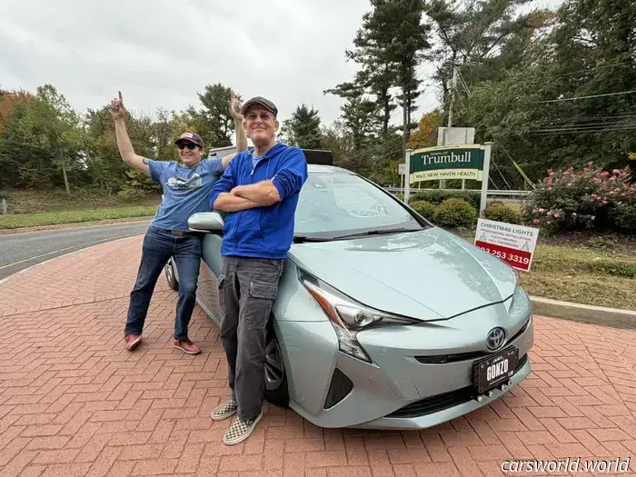 These individuals dedicated 5 hours to circling a roundabout for charity and were only stopped by the police twice.