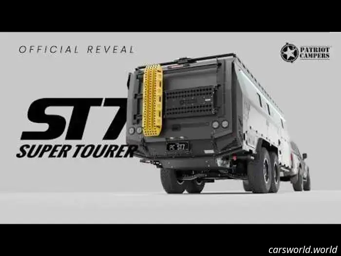 Этот внедорожный кемпер стоимостью 200 000 долларов имеет самую сумасшедшую подвеску прицепа, которую вы когда-либо видели.