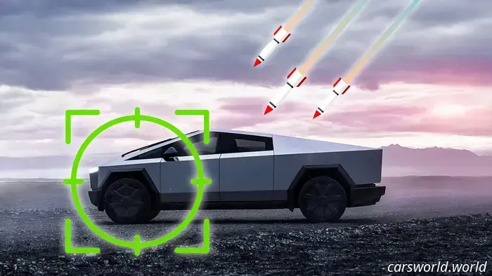 L'aeronautica militare statunitense prevede di utilizzare i Tesla Cybertruck come bersagli per esercitazioni con missili