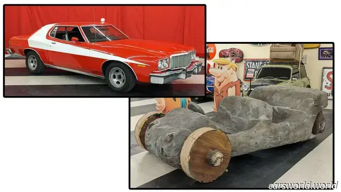 Un museo di auto da cinema sta chiudendo e vende veicoli di scena e repliche.