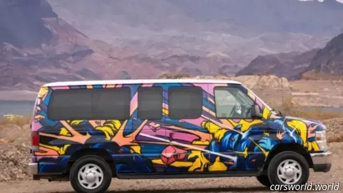 A discontinued camper rental business is liquidating its entire inventory of custom vans.