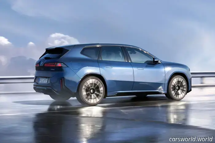 BMW has eliminated the iDrive knob in favor of haptic controls and a full-width display.