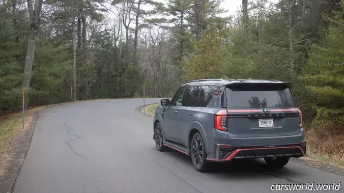 Reseña del viaje por carretera del Nissan Armada Nismo 2026: 7 pasajeros, 7 horas, 1 veredicto