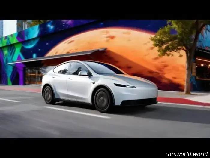 La Tesla Model 3 da 40.000 dollari è l'unica auto nuova venduta negli Stati Uniti con specchietti laterali manuali.