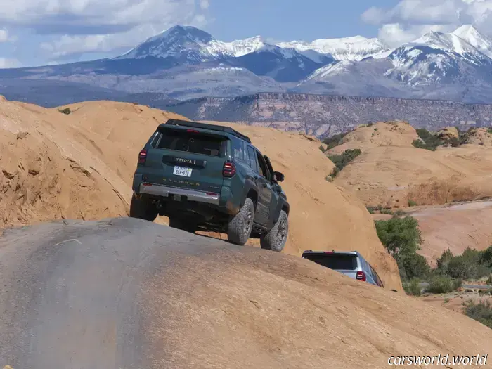 Comparing the Toyota Tacoma, 4Runner, and Land Cruiser in Moab: A Look at Their Performance