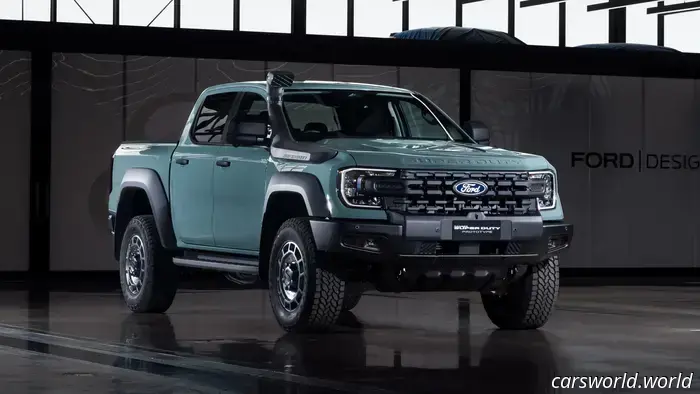 El Ford Ranger Super Duty Australiano Es un Caballo de Batalla del Tamaño Adecuado Que Desearíamos Tener