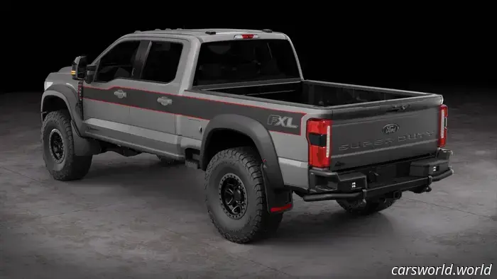 El nuevo paquete Ford FXL de AEV pondrá tu Super Duty en llantas de 40 pulgadas.