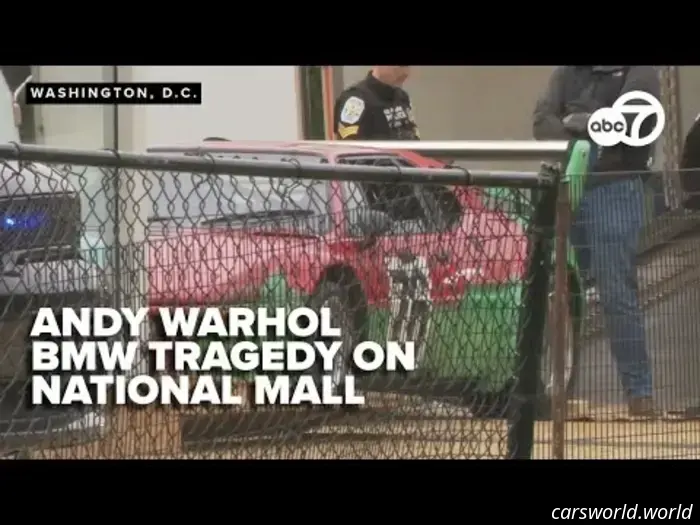 Man Passes Away While Unloading Andy Warhol BMW M1 Art Car in Washington D.C.