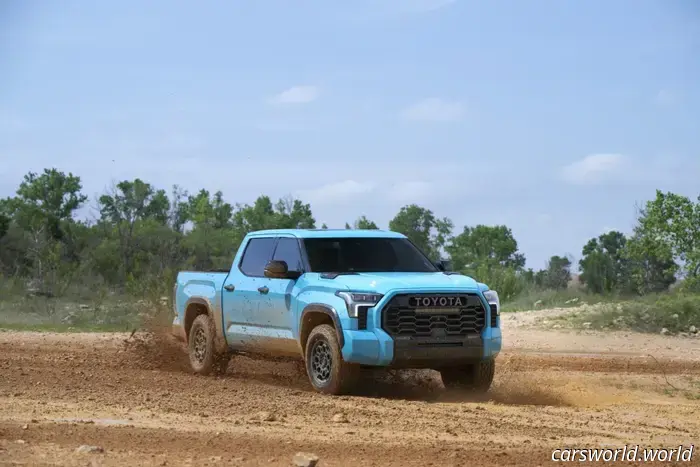 I sedili con ammortizzatori d'aria della Toyota stanno finalmente arrivando nella Tundra TRD Pro