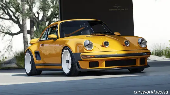 Новый "Суперспортивный" Porsche 911 Tribute Певицы оснащен всплывающими противотуманными фарами