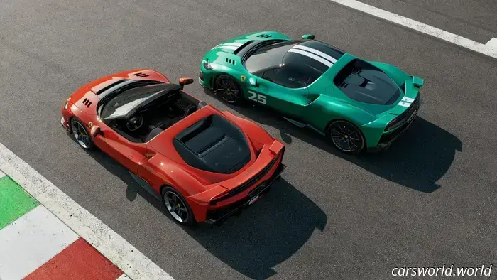 El Nuevo Ferrari 296 Speciale toma Prestadas las Brocas del Motor F80 para generar 867 HP