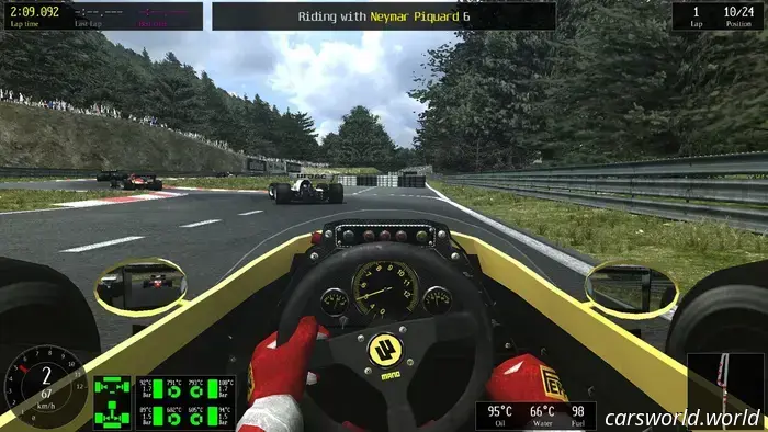 Grand Pro Circuit sembra il simulatore di corse F1 retrò dei nostri sogni