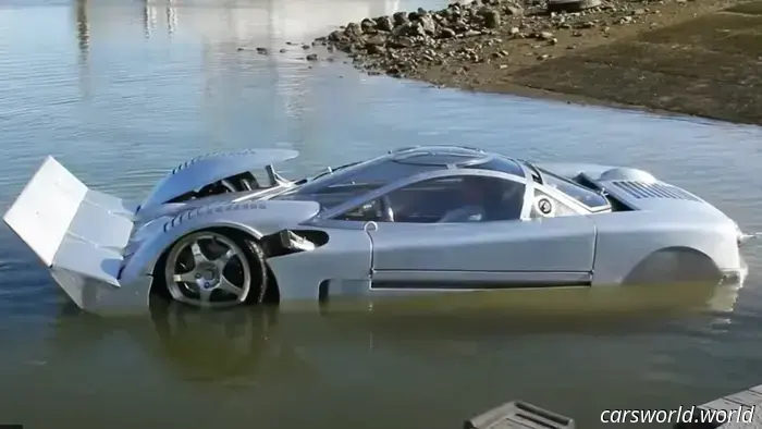 El supercoche anfibio más impresionante de 2012 ha reaparecido, ya que está en venta.