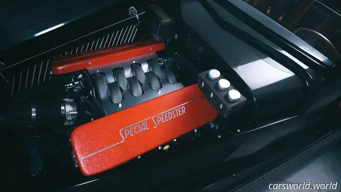 Хот-род Эдсела Форда в стиле ар-деко переделали из углеродного волокна.