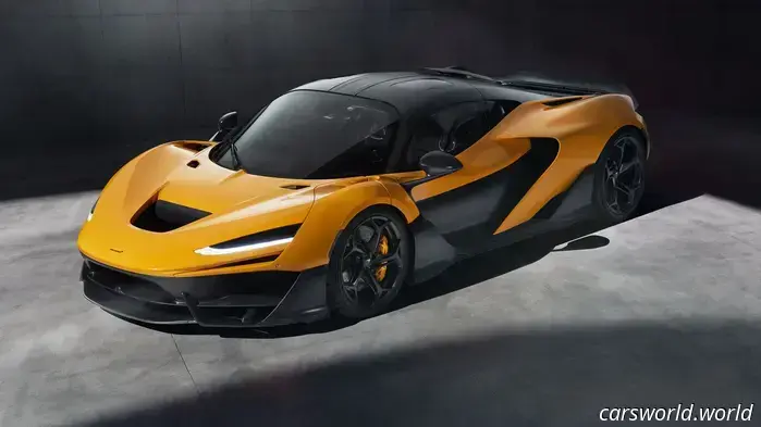 Here’s the Reason the McLaren W1 Has a Slower Top Speed Compared to the 33-Year-Old F1.