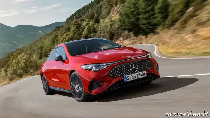 Take a look at the active spoiler on the Mercedes-AMG CLA 45 wagon prototype.