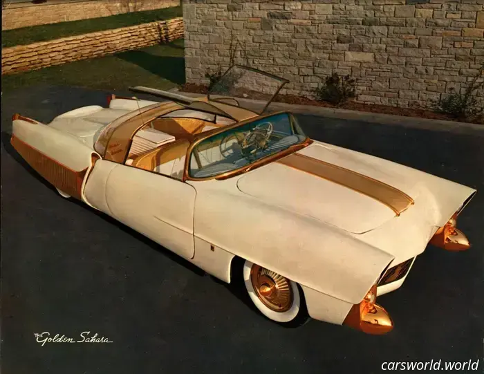 One of the most legendary custom cars from the 1950s, featuring illuminated Goodyear tires, is available for purchase.