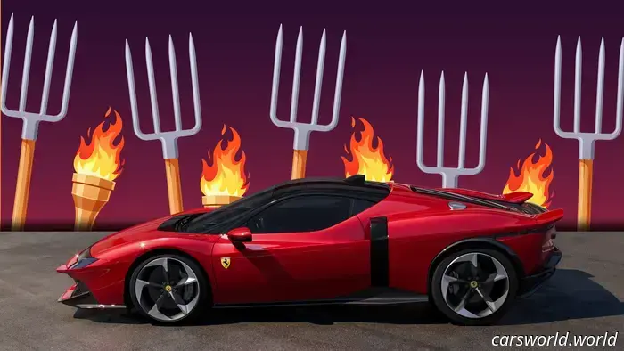The new Ferrari Testarossa is already facing a wave of criticism.