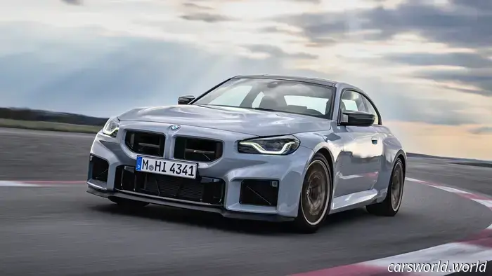 The 2026 BMW M2 CS is 100 pounds lighter and gains 50 horsepower, but it does not offer a manual transmission.