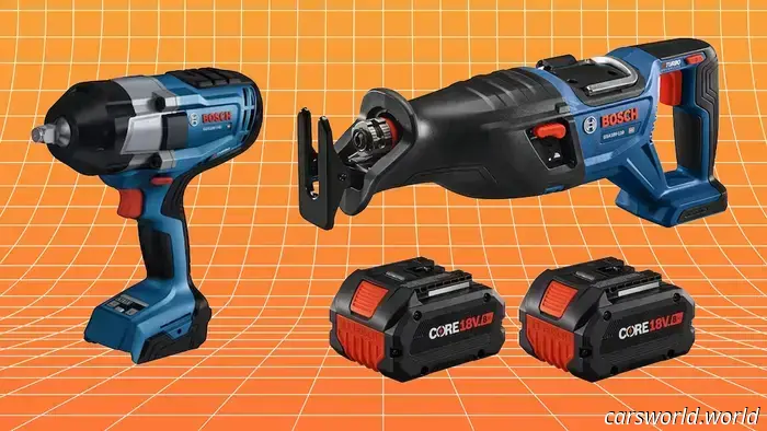 Get a complimentary Bosch tool with the purchase of 18V batteries at Lowe’s through this Black Friday offer.