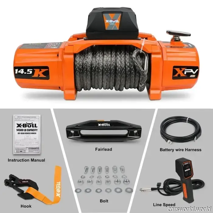 Купите безумно дешёвую внедорожную лебёдку на распродаже в Черную пятницу