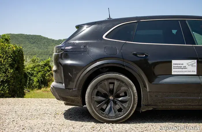 Обзор прототипа электрического Porsche Cayenne 2026 года: превосходное начало — теперь нужно удачно завершить