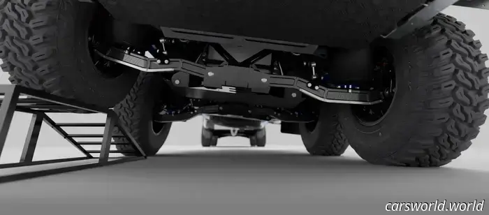 Этот внедорожный кемпер стоимостью 200 000 долларов имеет самую сумасшедшую подвеску прицепа, которую вы когда-либо видели.