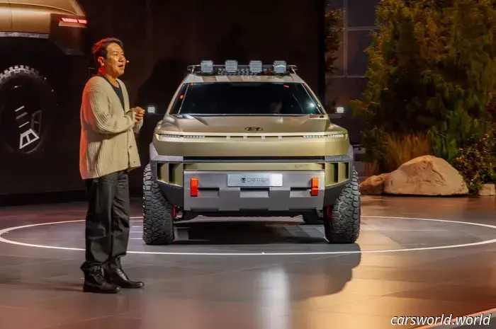 Hyundai Crater Concept è un fuoristrada cyberpunk che in realtà sembra un'auto davvero figa invece di un cassonetto della spazzatura.