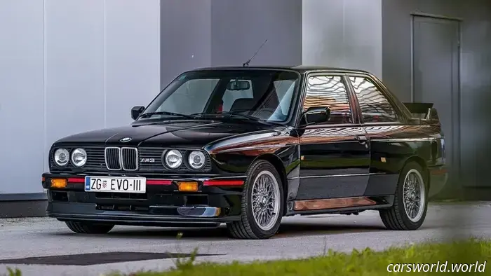 Game Recognizes Game: BMW Commends Mate Rimac for His Unique E30 M3