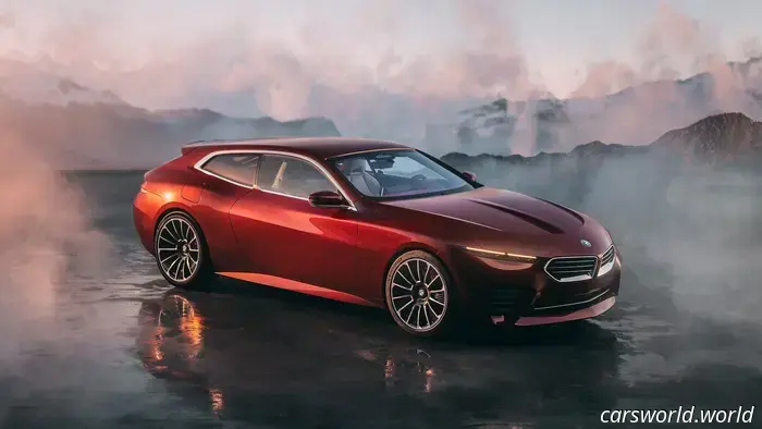 El BMW Concept Speedtop es un zapato de payaso M8 para los Súper Ricos
