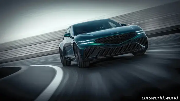 The Genesis G90 Wingback Wagon Concept Demonstrates That Magma Is More Than Simply a Color.