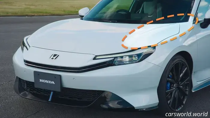 La Honda Prelude ha un trucco di design segreto per renderla più facile da parcheggiare