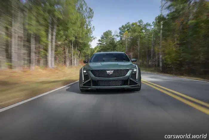 Cadillac ждёт двух вещей, прежде чем выпустить электрический Blackwing.