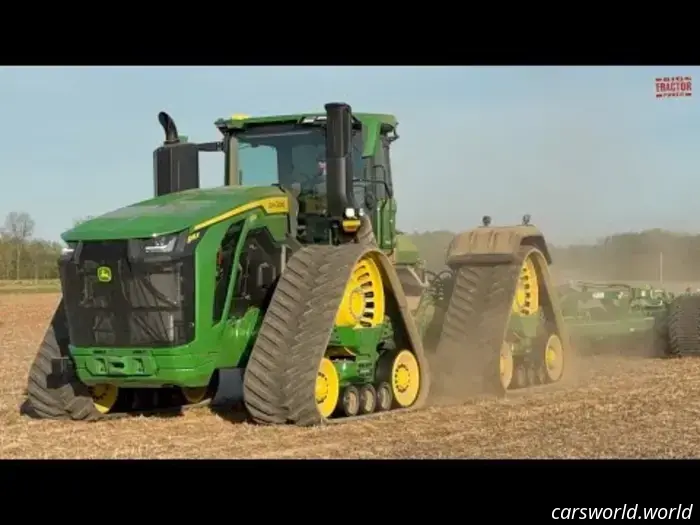 El Tractor John Deere Más Grande Y Potente De La Historia Es Este Gigante De 830 CABALLOS De FUERZA Y 1,2 Millones De Dólares