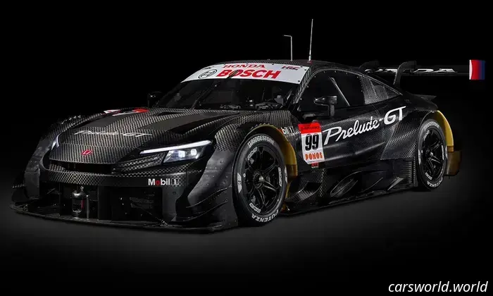 La Honda Prelude sembra pazzesca come un'auto da corsa Super GT da 650 CV