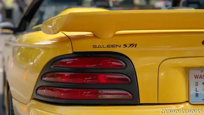 King of the Grill: George Foreman's 1995 Ford Mustang Saleen S351 Is Now Available for Purchase