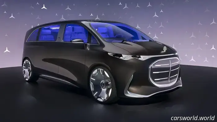 La Furgoneta con Concepto de Sala VIP Rodante de Mercedes Hace que una Clase S Parezca Abarrotada