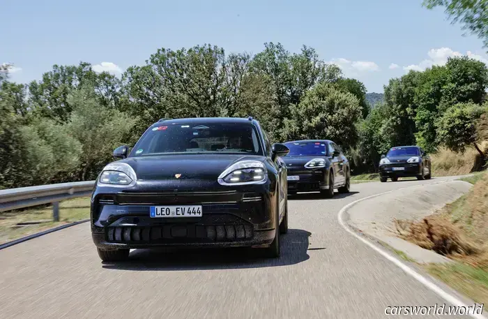 Обзор прототипа электрического Porsche Cayenne 2026 года: превосходное начало — теперь нужно удачно завершить