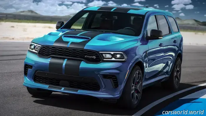 Report: The Dodge Durango Hellcat, 392 Will Not Be Available in 17 States.